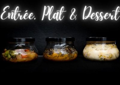Formule entrée, plat & dessert